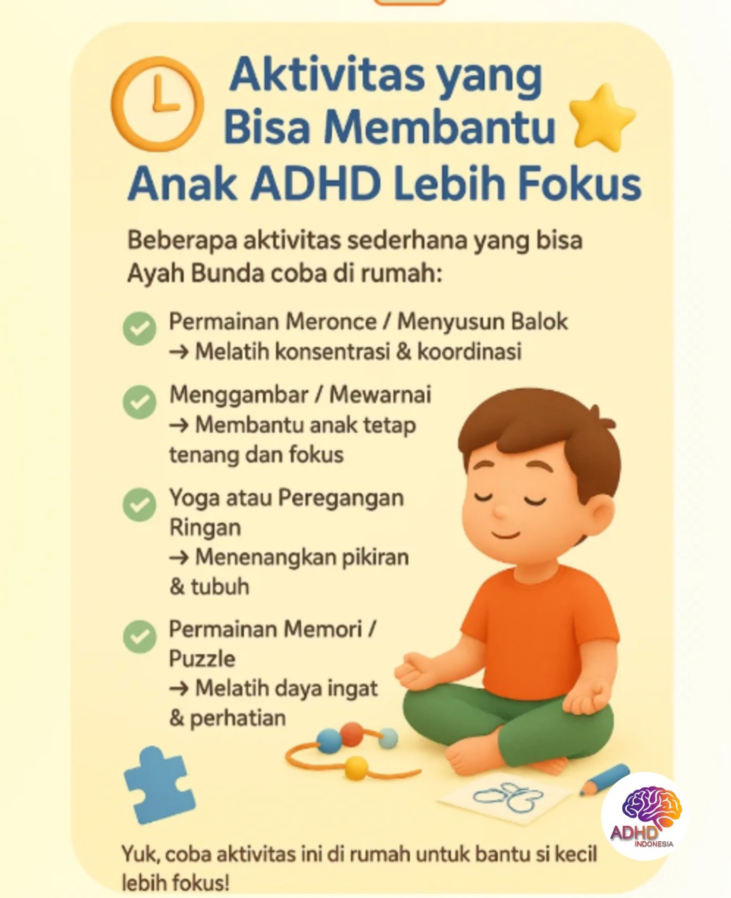 Pendekatan Edukatif yang Tepat untuk Anak ADHD di Kabupaten Klaten