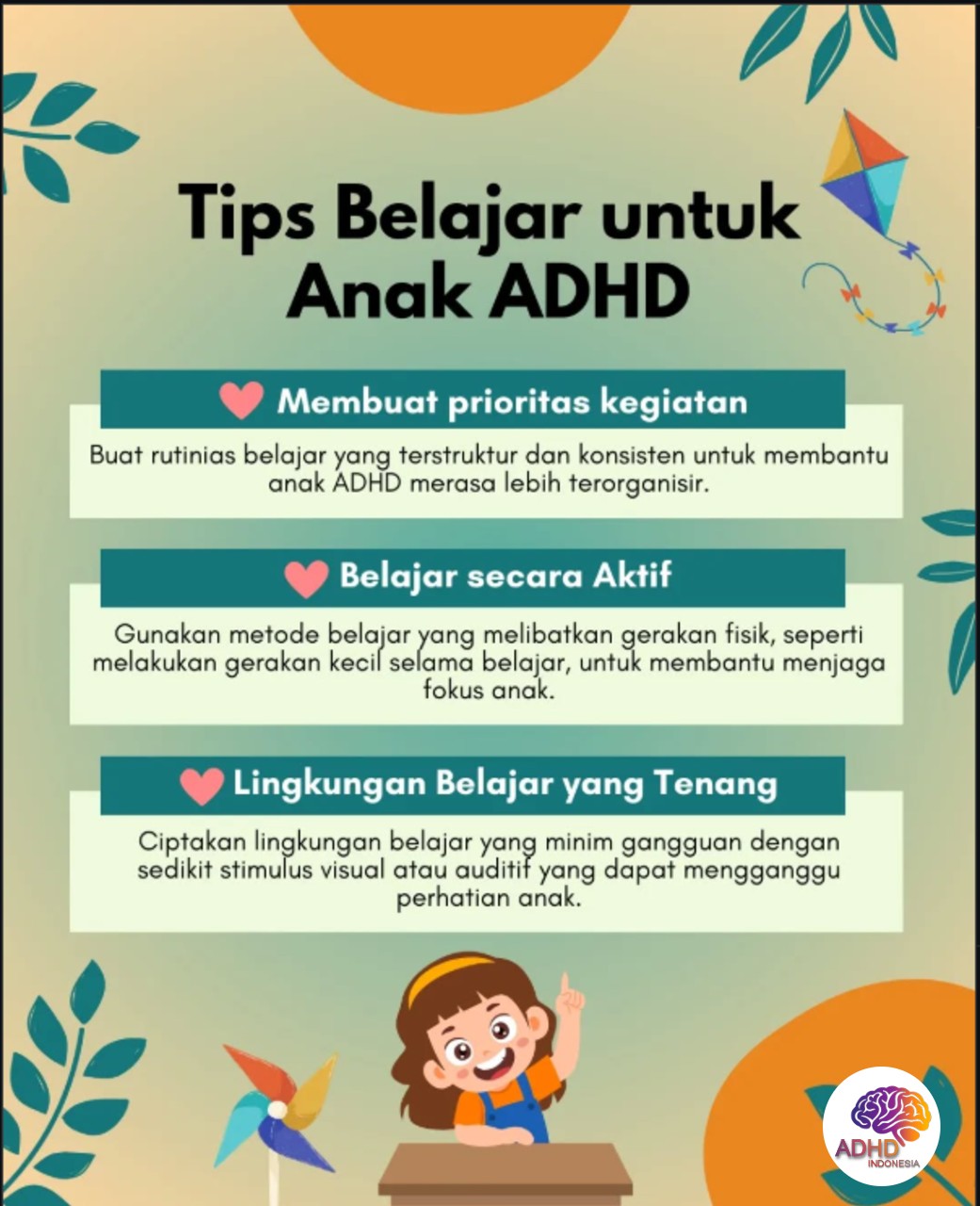 Strategi Belajar yang Cocok untuk Anak ADHD di Kabupaten Klaten